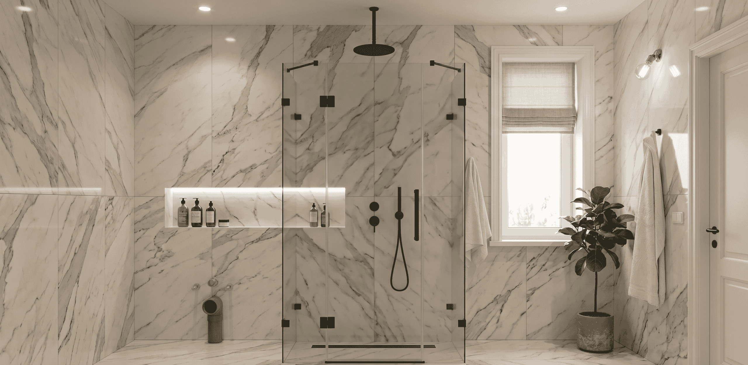 Bathroom remodeling after image